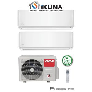 Vivax Multisplit Klimaanlage 2+1 Aktion (1 Innengerät Gratis) + Montage!