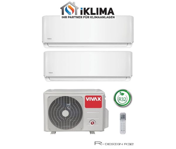 Vivax Multisplit Klimaanlage 2+1 Aktion (1 Innengerät Gratis) + Montage!